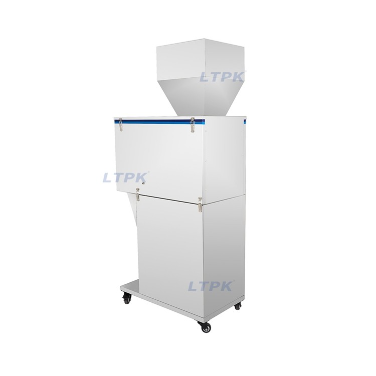 LT-W5000F Multifunctional 5000g Bottle Food Nuts Granule Candy Semi Auto Powder Weighing Filling Machine