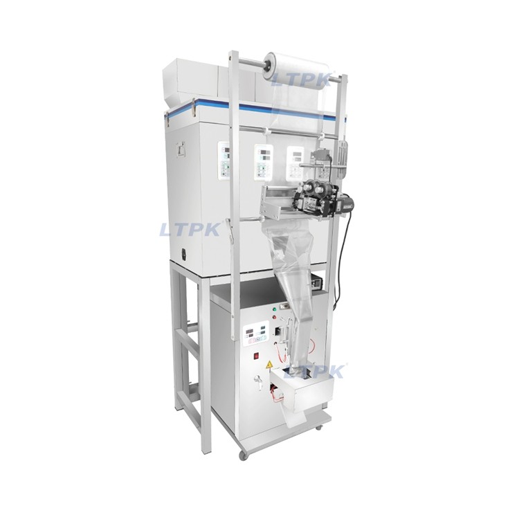 LT-BPF200B Automatic Four Heads 200G Back Sides Sealing Sachet Granule Packing Packaging Machines for Food