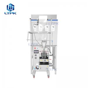 LT-ZBF200F Pneumatic Automatic Four Side Seal Four Heads 200G Powder Granule Filling Sealing Pouch Packaging Machines