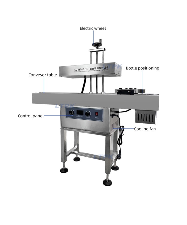 LT-LGYF-1900A Model Automatic Induction Sealer Aluminum Foil Cap Sealing Machines