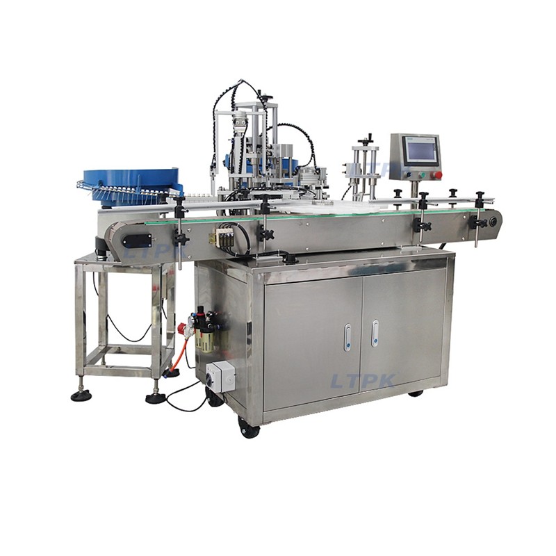 LT-APC2 Automatic Rotary Perfume Bottle Cover Pressing Capping Machine