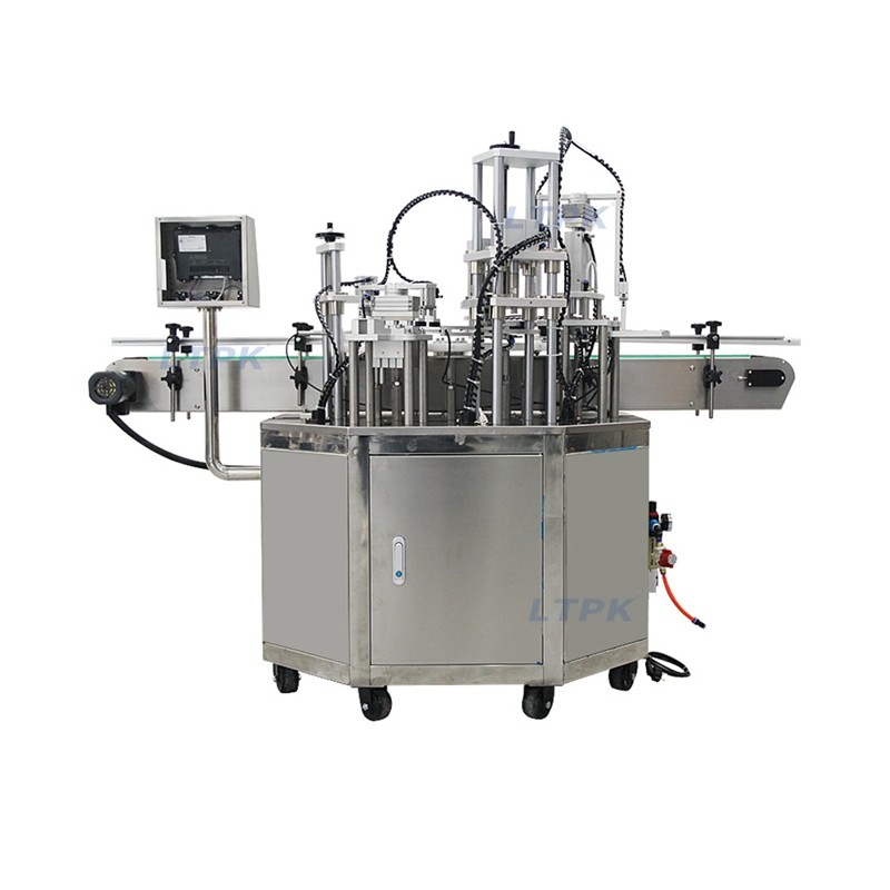 LT-APC2 Automatic Rotary Perfume Bottle Cover Pressing Capping Machine