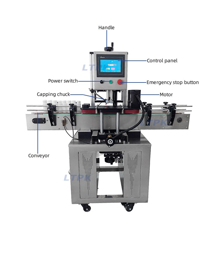 LT-SC440N Automatic High Speed Stepping Motor Plastic Bottle Capping Machines