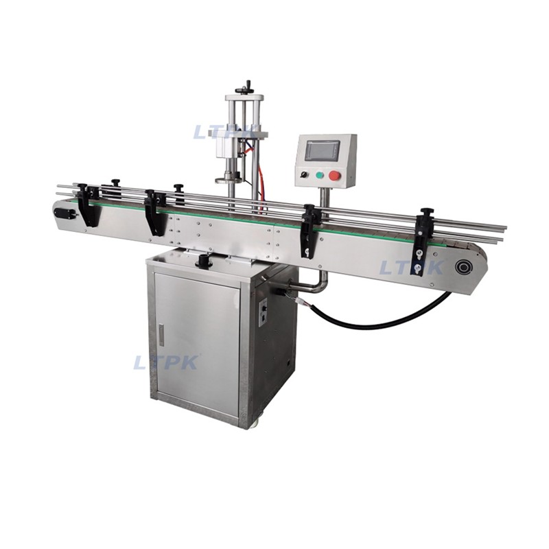 LT-CP440 Automatic Bottle Cap Lid Cover Closing Pressing Machine