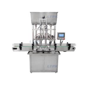 LT-QZDG4 Fully Automatic Four Nozzles Paste Honey Bottle Filling Machine for Paste and Cream