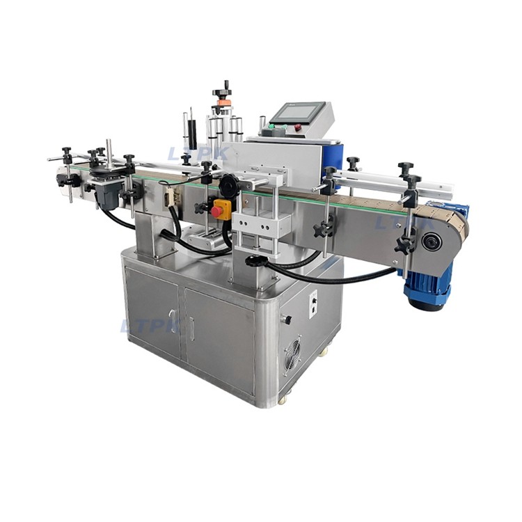 LT-220 Automatic Vertical Round Bottle Labeling Machine Label Printing Machine