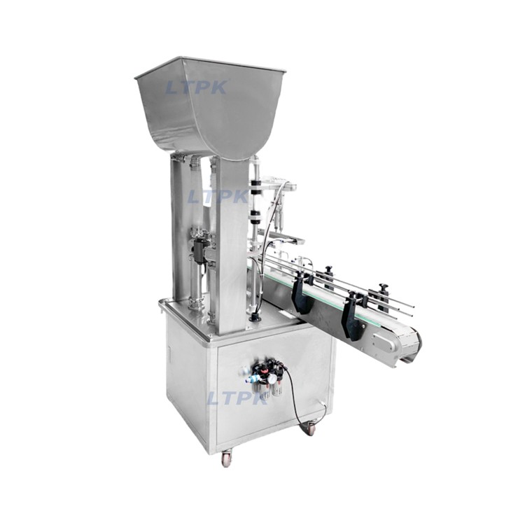 LT-QZDG2 Factory Automatic Two Nozzles Jelly Tomato Sauce Bottle Jar Paste Filling Machines