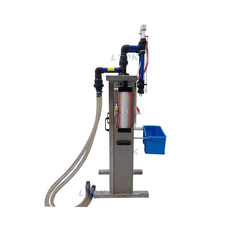 LT-NFSY2 Vertical Two Nozzles Corrosion Resistance Material Liquid Bottle Filling Machines