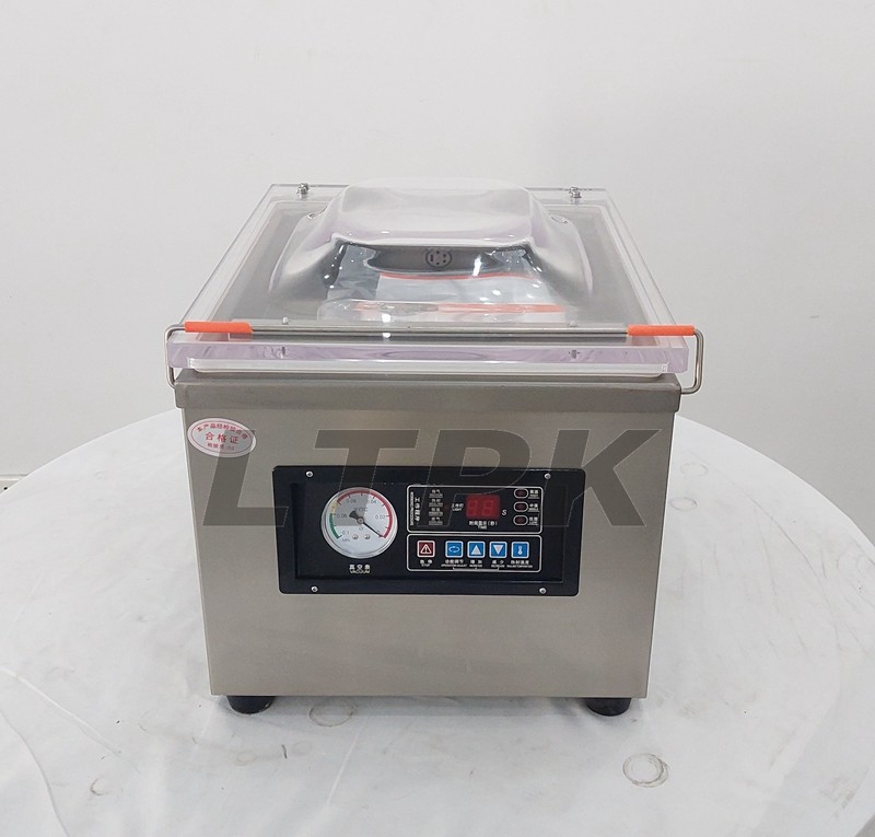 LT-DZ260 Desktop Automatic Small Single Chamber Grains Dates Beans Bag Vacuum Packing Machine