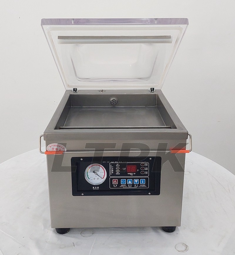 LT-DZ260 Desktop Automatic Small Single Chamber Grains Dates Beans Bag Vacuum Packing Machine