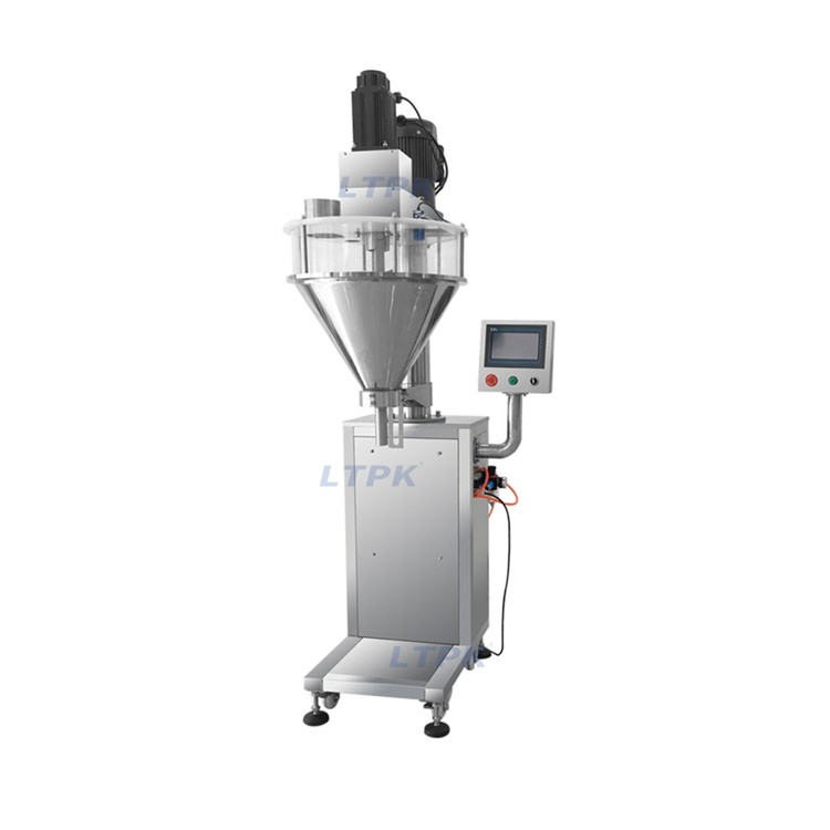 LT-710B Automatic Dry Spices Milk Flour Powder Bottle Filler Filling Machines