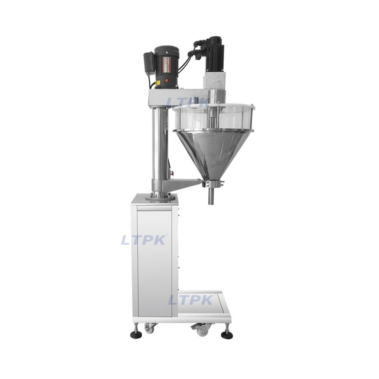 LT-710B Automatic Dry Spices Milk Flour Powder Bottle Filler Filling Machines