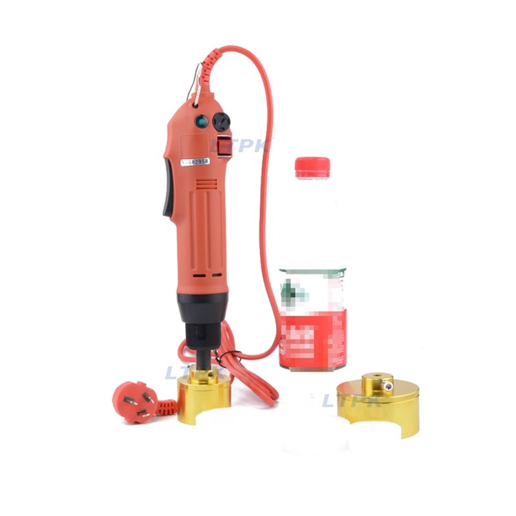 LT-EC01 Handheld Small Electric Manual Plastic Water Bottle Screw Capping Machine