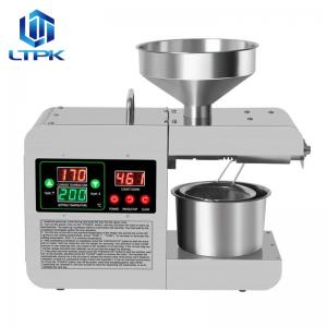 LT-X8S Automatic Household Mini Oil Press Machine Oil Extract Machine Cold And Hot Oil Press