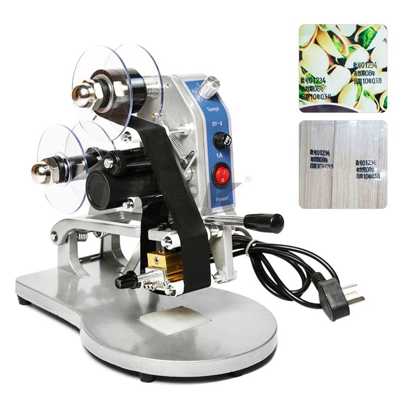 LT-DY8 Manual Color Ribbon Hot Coding Machine for Expiry Date