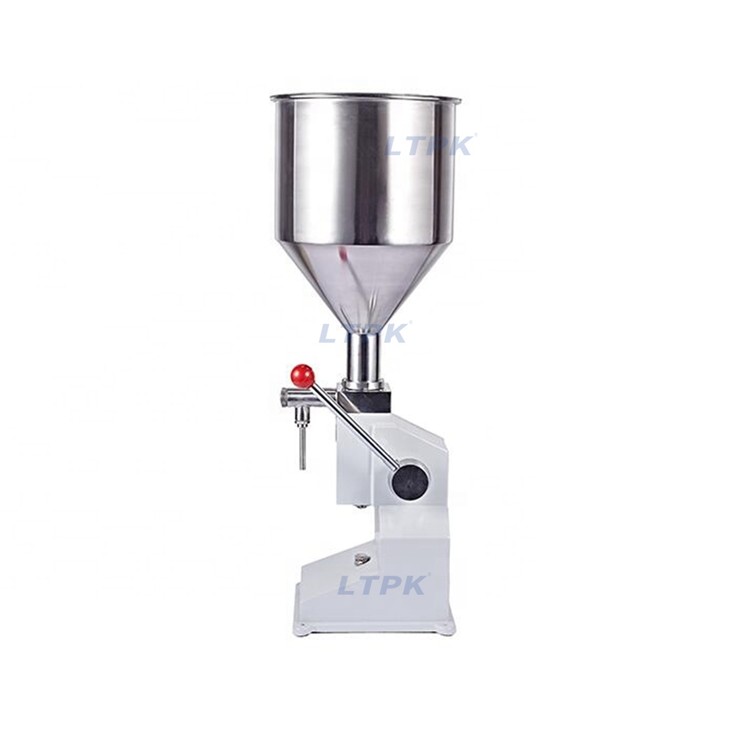 LT-A03 Manual Oil Bottle Water Liquid Paste Cream Filling Machines