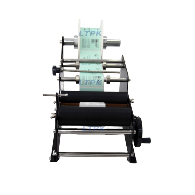 LT-L100 Factory Cheap Small Hand-operated Round Bottle Sticker Labeling Machines