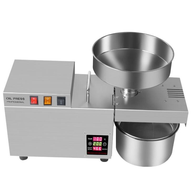 LT-S9S Mini Oil Mill Small Oil Press Cold Press Expeller Machine with Temperature Control