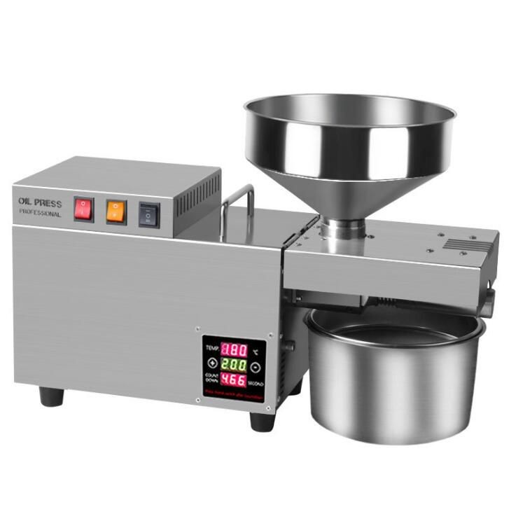 LT-S9S Mini Oil Mill Small Oil Press Cold Press Expeller Machine with Temperature Control