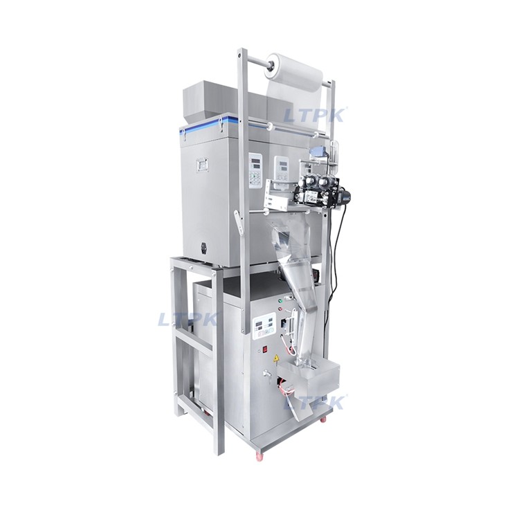 LT-BPT200B Multi-functional Three Heads 200g Back Sealing Granule Particle Pouch Packaging Machines