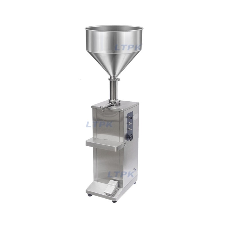 LT-GFA100 Vertical Pneumatic Liquid Cream Paste Lotion Filling Machines for Cosmetics