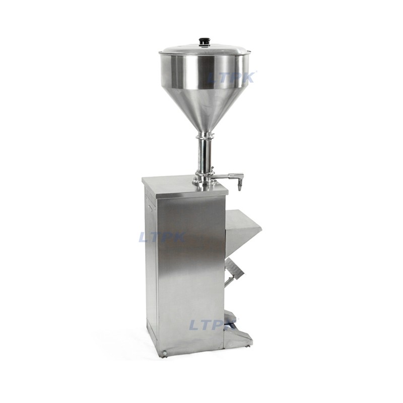 LT-GFA100 Vertical Pneumatic Liquid Cream Paste Lotion Filling Machines for Cosmetics