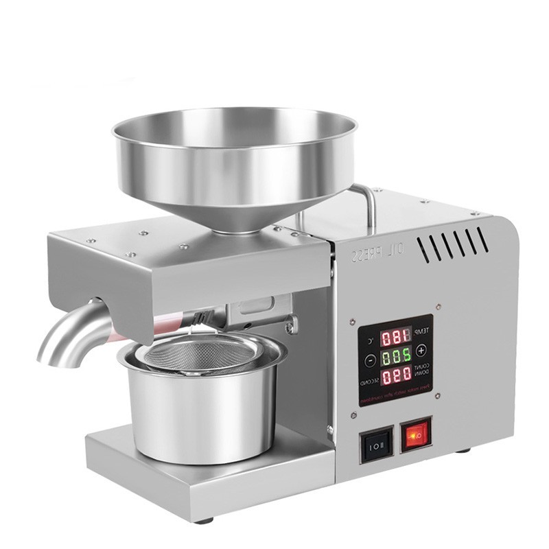 LT-X5S Model Stainless Steel Olive Oil Press Machine with Temperature Control