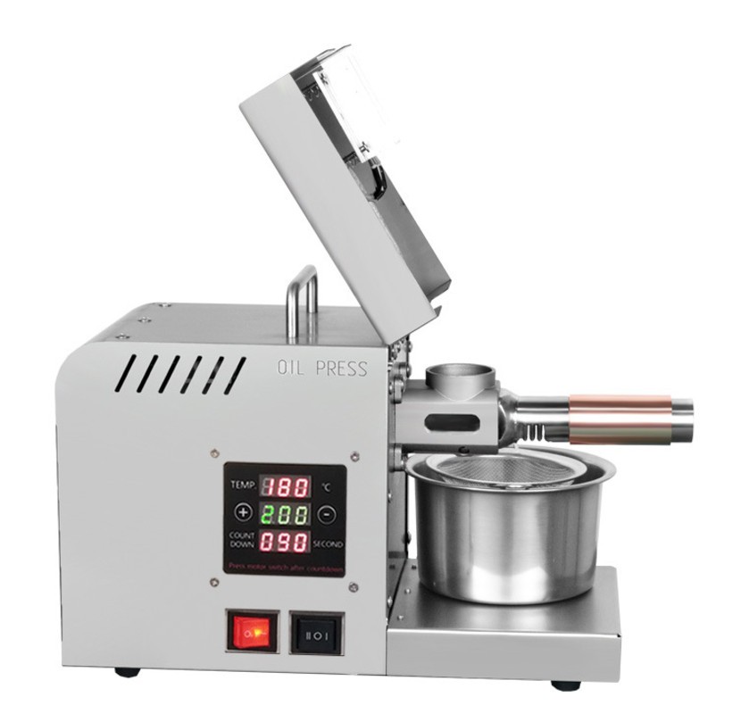 LT-X5S Model Stainless Steel Olive Oil Press Machine with Temperature Control