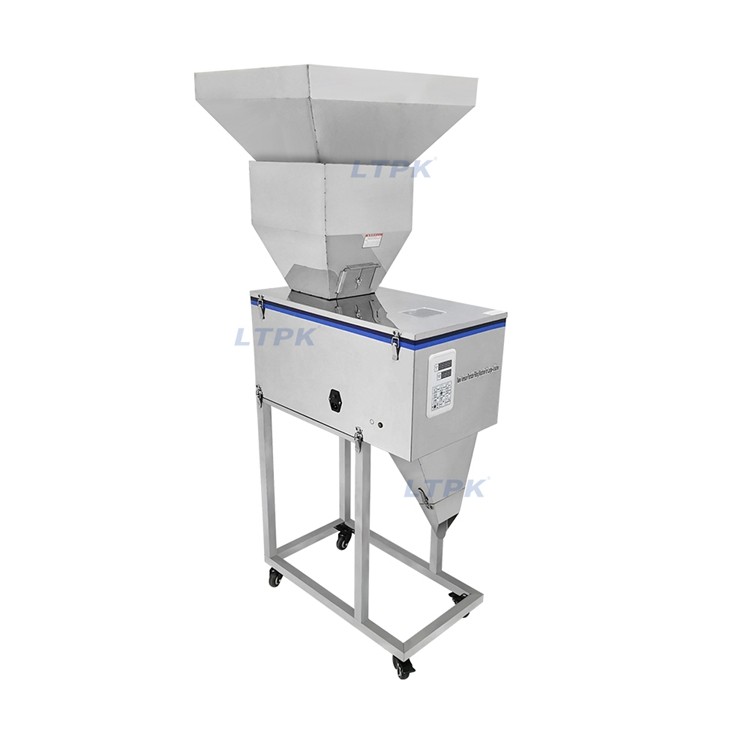 LT-W1200J Model Vertical Automatic 20-1200G Milk Powder Nuts Peanut Bottle Weighing Filling Machine