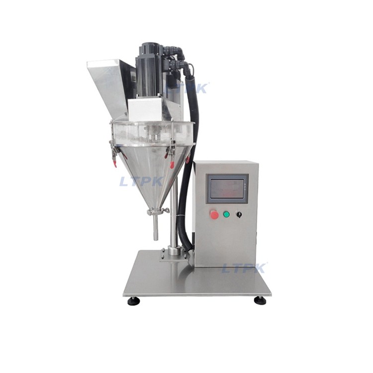 LT-TPF100 Desktop Small Semi-auto Spices Flour Dry Powder Filling Machines